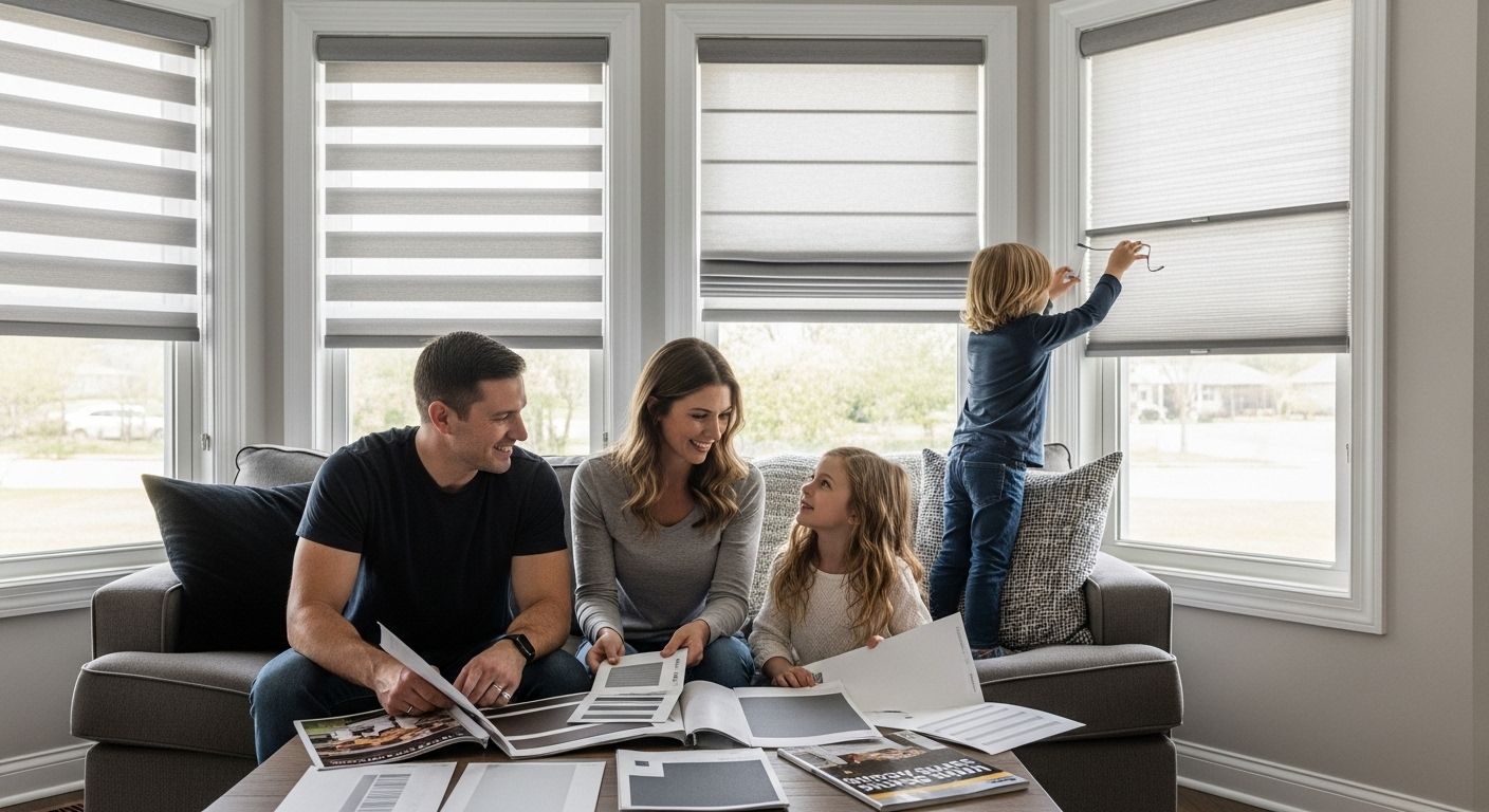 window shades types
