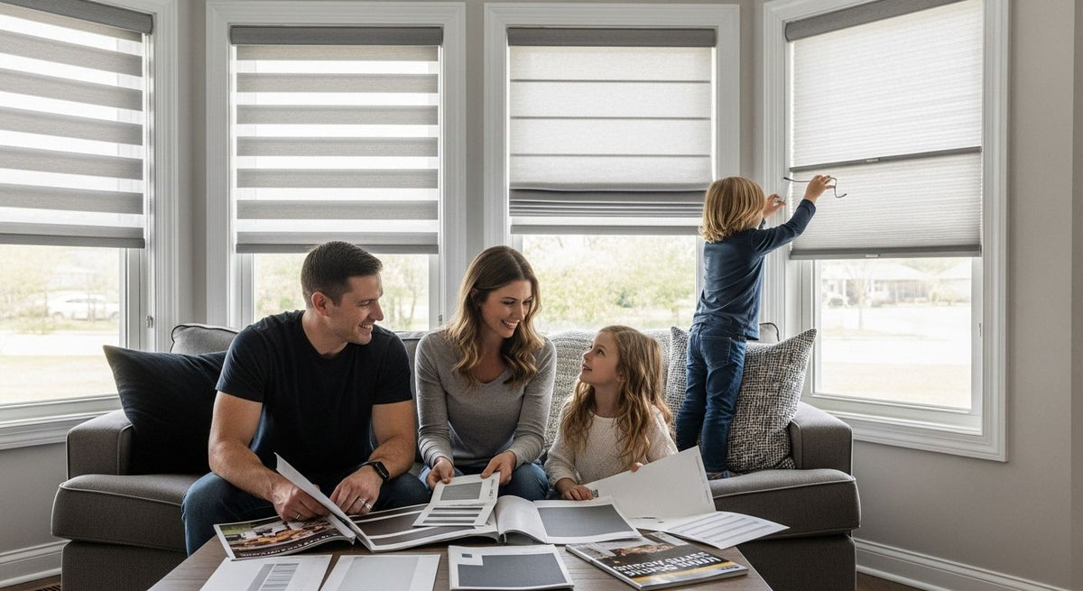 window shades types