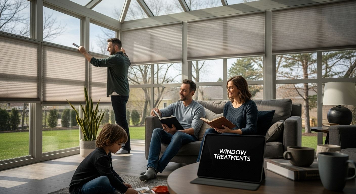 window treatments for sunrooms