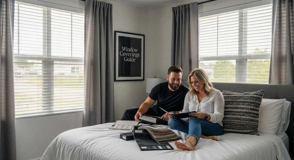 window coverings for bedrooms photo