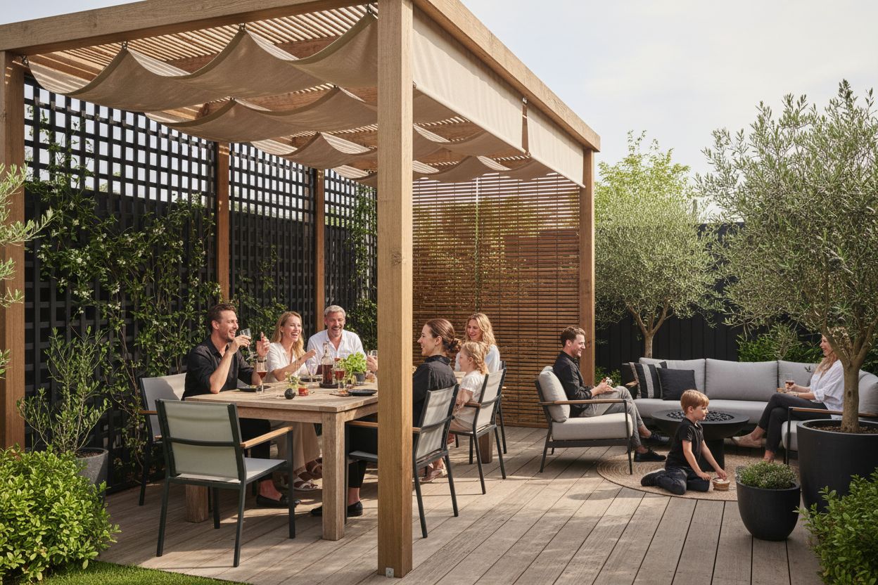 pergola shade ideas