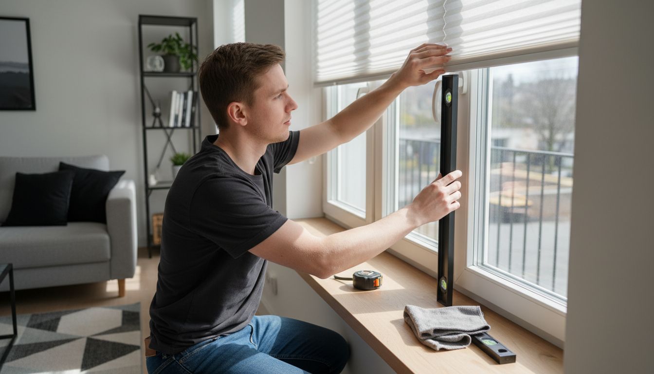 no-drill blinds install