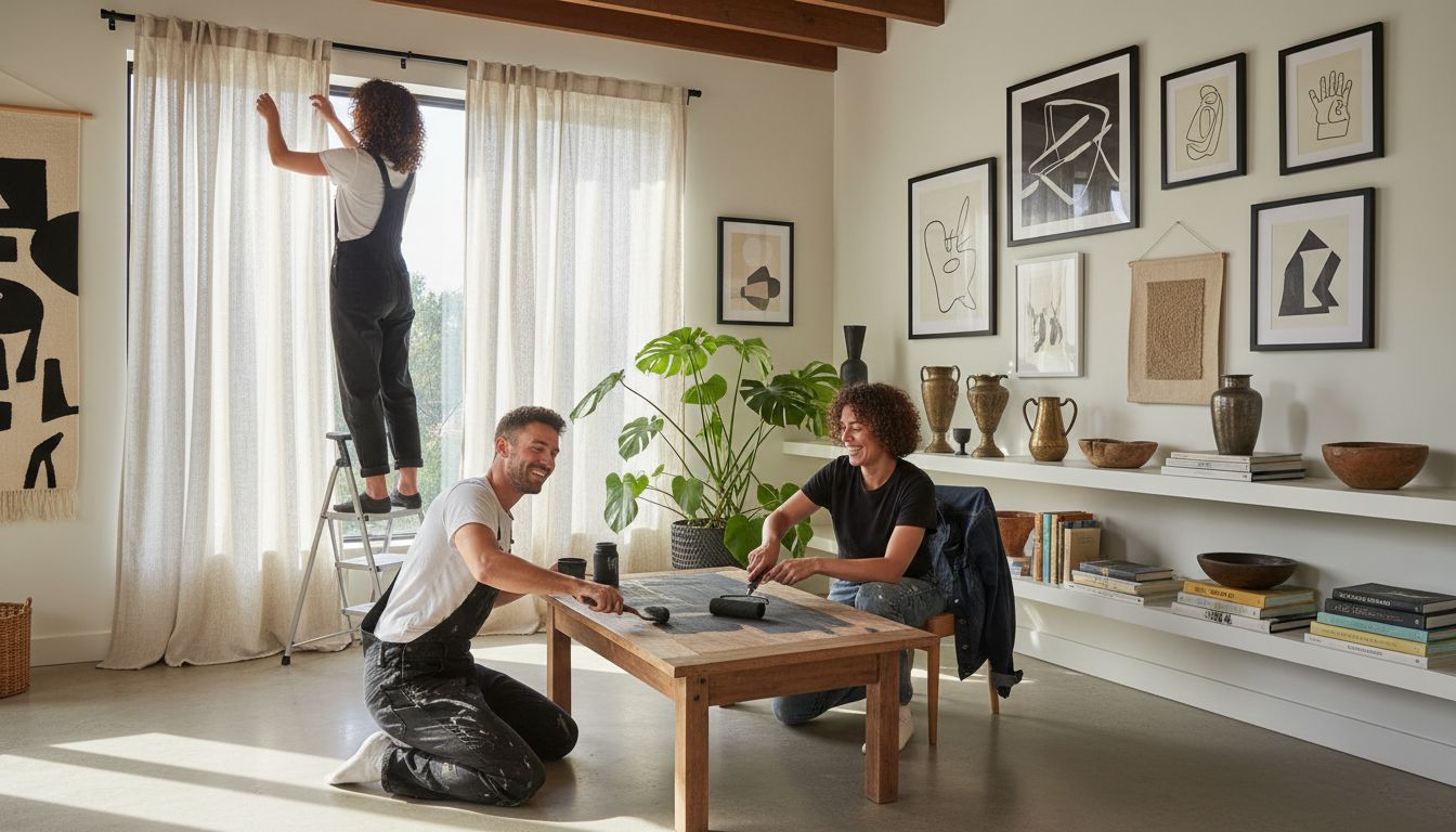 budget home decorating