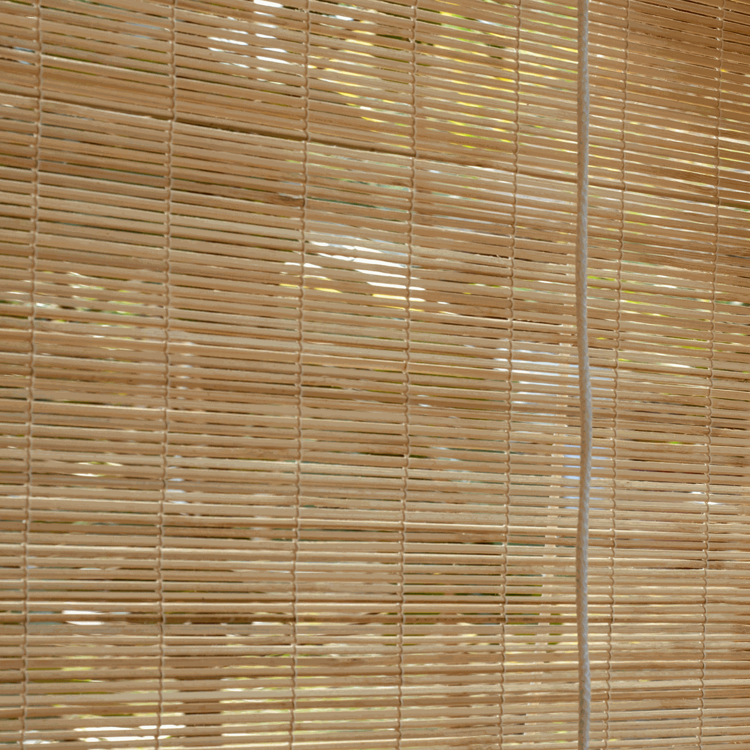 Bamboo window shades showcasing sustainable and stylish home decor trends for 2025.
