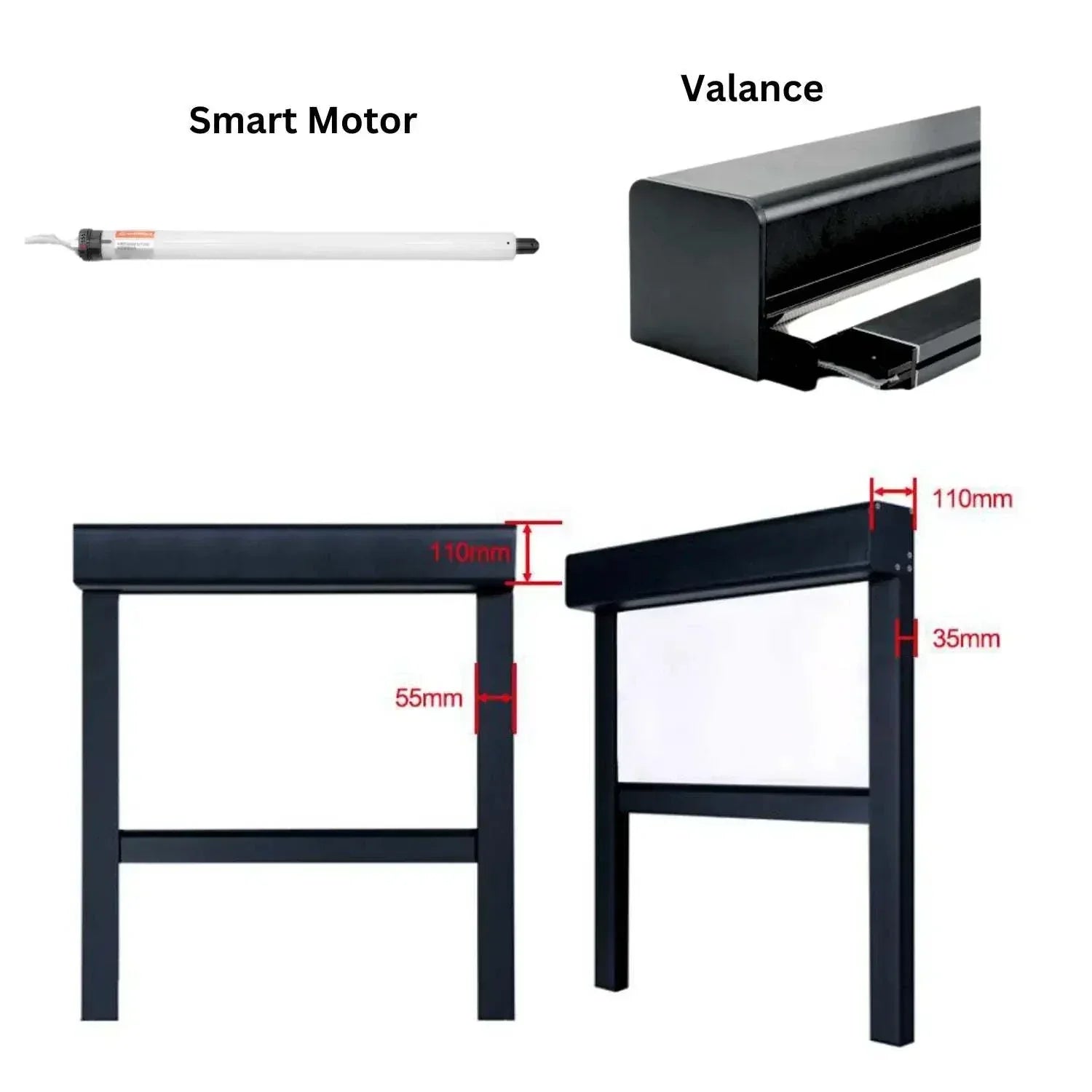 Value Blinds motorized outdoor windproof sunshades with side rails and light-filtering fabric designed for patios and decks