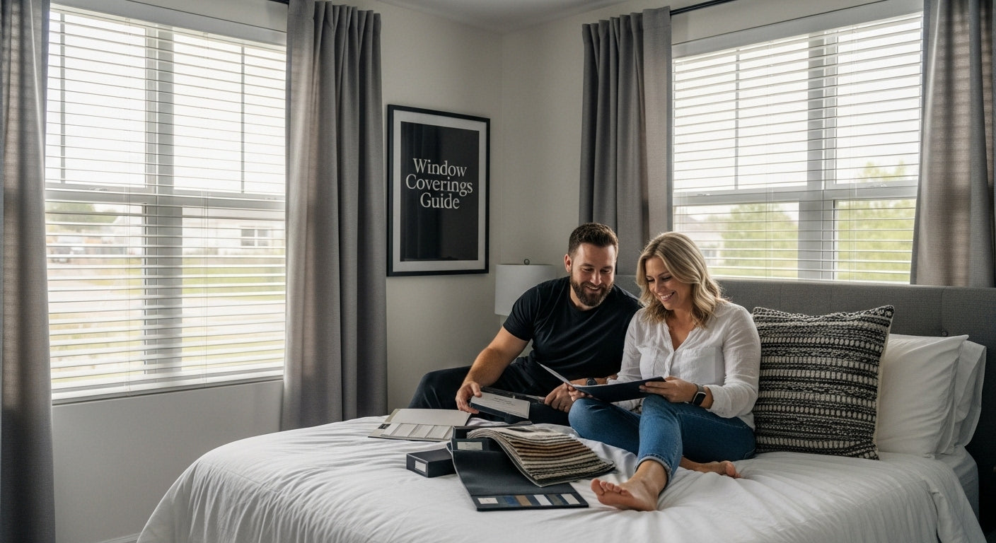 window coverings for bedrooms photo