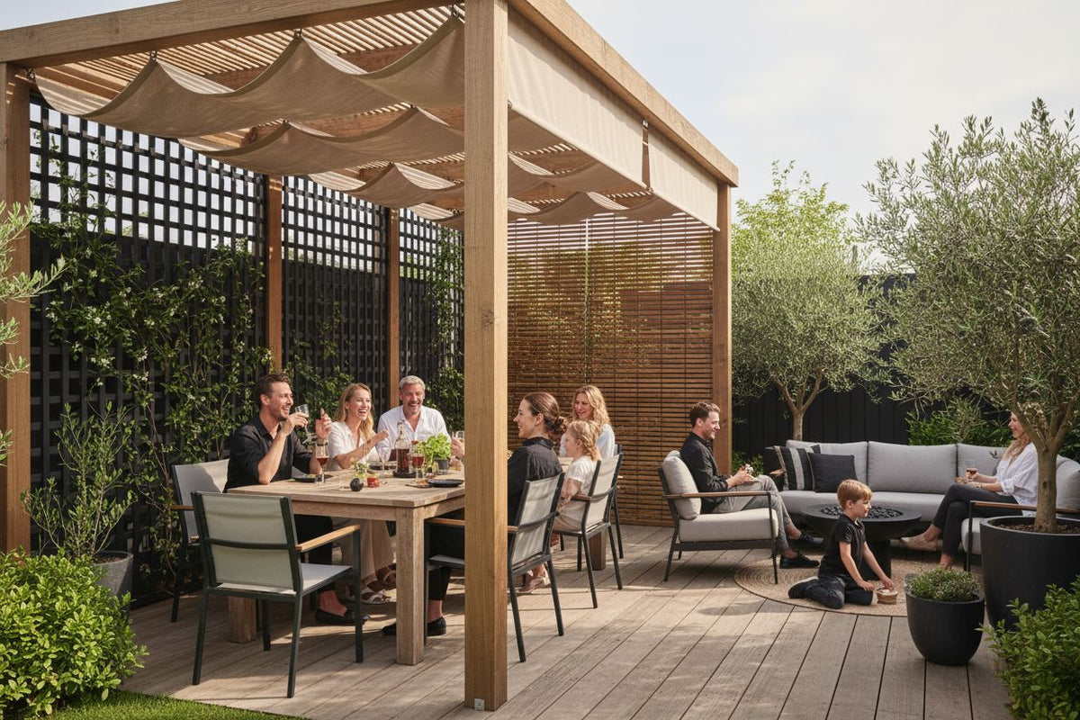pergola shade ideas