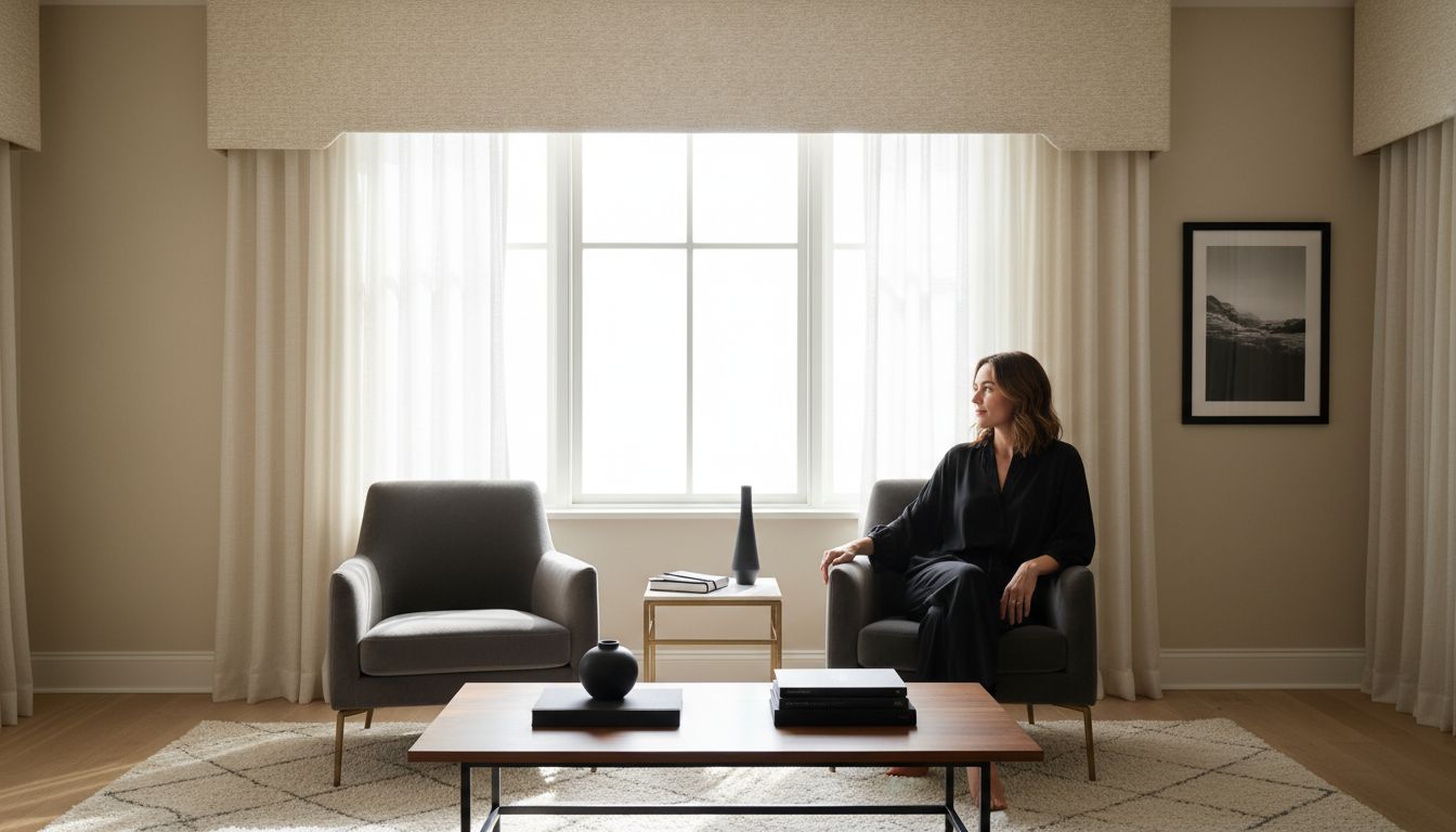 modern window valance