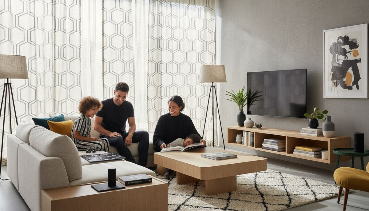modern family room