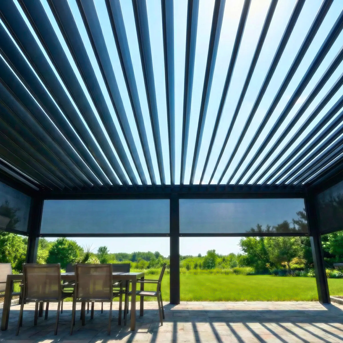 Louvered Pergola Roofs: How Adjustable Blade Systems Work