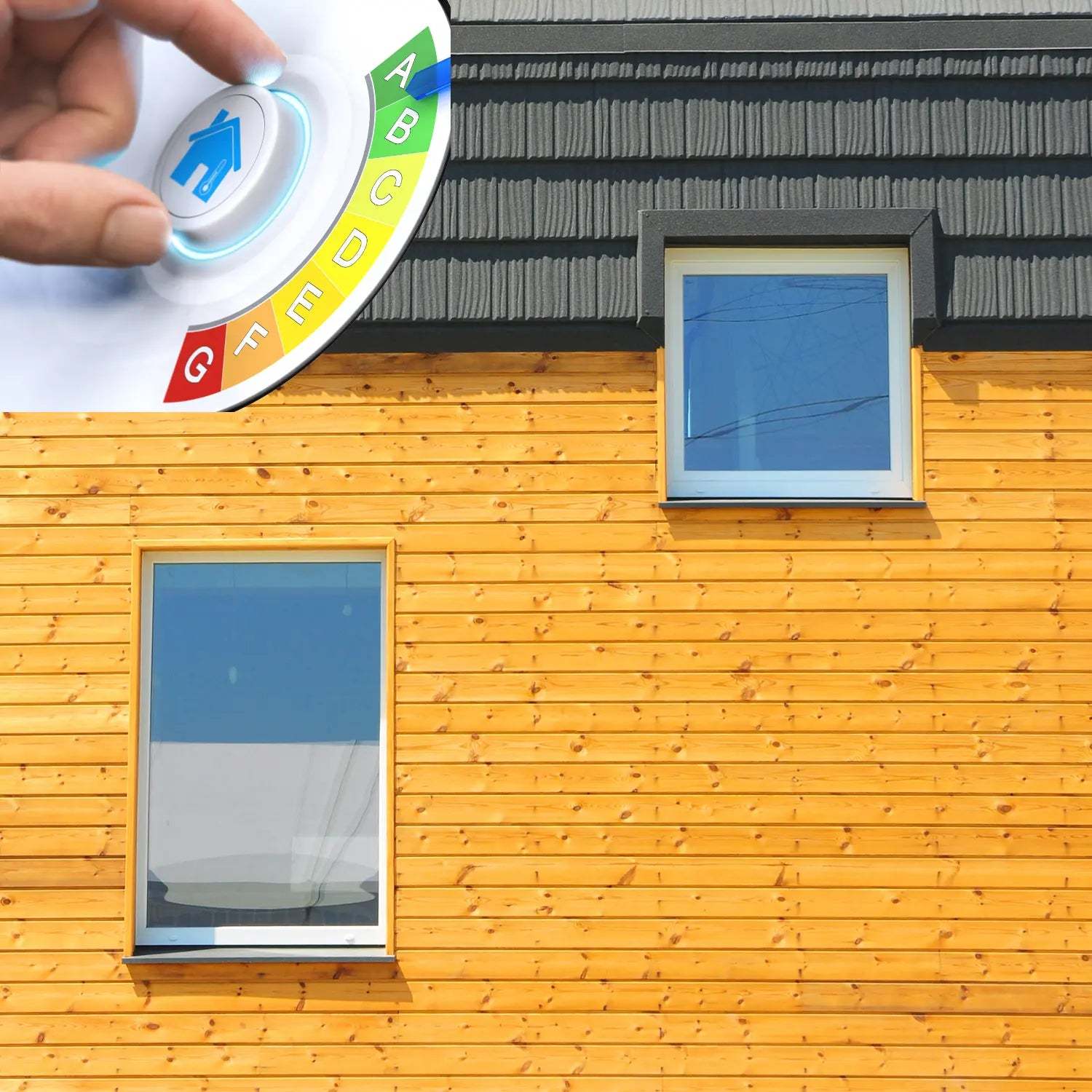 Energy efficient shades reducing energy costs and maintaining indoor comfort in summer and winter