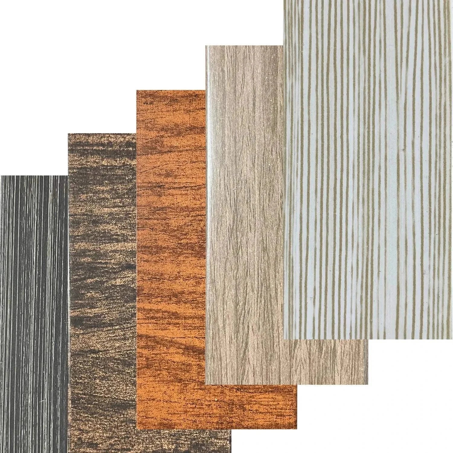 Value Blinds™ Premium motorized faux wood blinds with 2" slats in various wood grain finishes