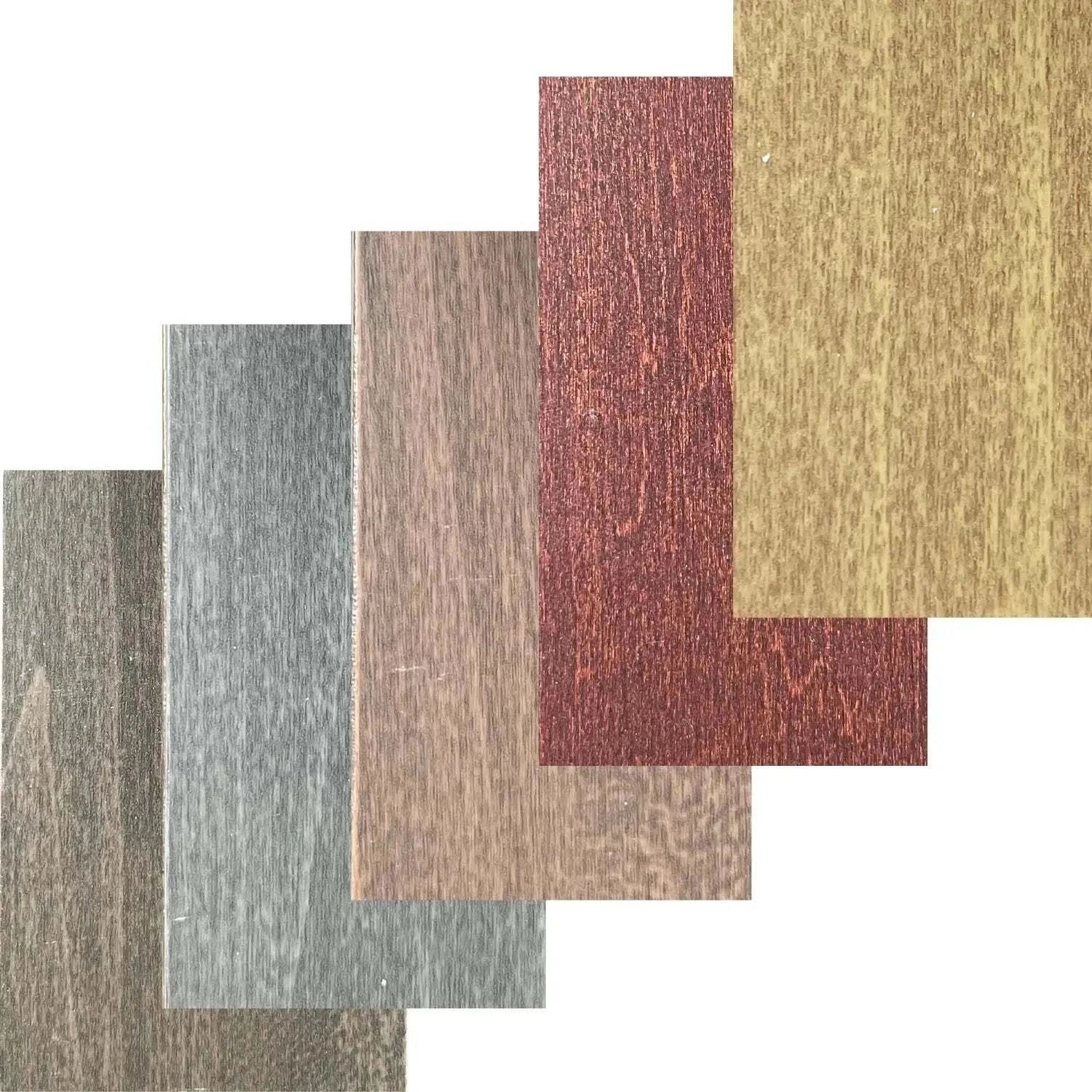 Value Blinds™ premium motorized basswood wood blinds color samples