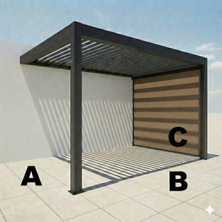 Side C - Opposite Louver Side