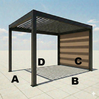 Side C - Opposite Louver Side